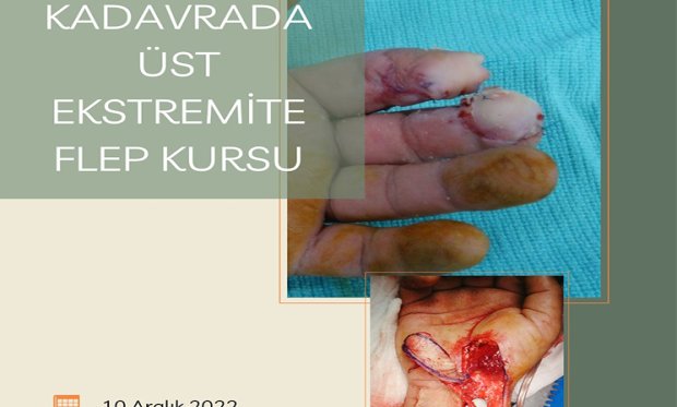 Kadavrada Üst Ekstremite Flepleri ve Fleksör Tendon Onarım Kursu” 10 ARALIK  2022 